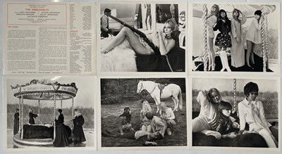 Lot 143 - MORGAN! (1966) FRENCH GRANDE POSTER / STILLS SET FOR 'THE TOUCHABLES' (1968).