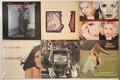 Lot 905 - ROCK - POP - SOUNDTRACKS - LP AND 12" SINGLE COLLECTION - KIM WILDE, ROD STEWART, SPANDAU BALLET