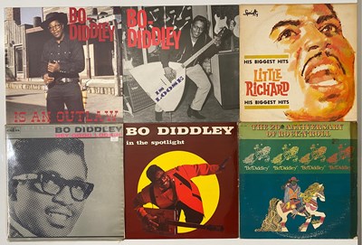 Lot 908 - 50'S - ROCK N ROLL - DOO WOP - POP - LP COLLECTION - BO DIDDLEY, LITTLE RICHARD, BILL HALEY