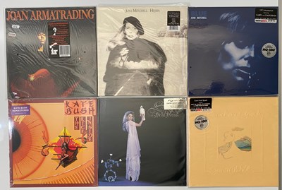 Lot 910 - CLASSIC ROCK - FEMALE VOCAL - AUDIOPHILE LP COLLECTION - JONI MITCHELL, JOAN ARMATRADING, STEVIE NICKS