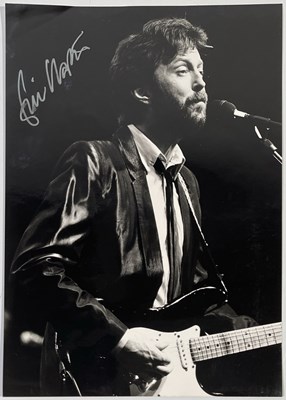 Lot 370 - ERIC CLAPTON - SIGNED PHOTOGRAPH.