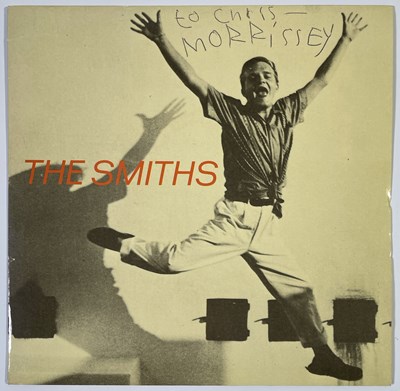 Lot 468 - THE SMITHS - MORRISSEY SIGNED COPY OF 'BOY WITH THE THORN...'