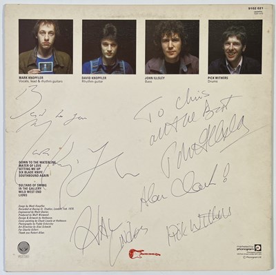 Lot 277 - DIRE STRAITS - FULLY SIGNED COPY OF 'DIRE STRAITS'.