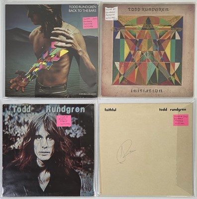 Lot 279 - TODD RUNDGREN - SIGNED LP COLLECTION.