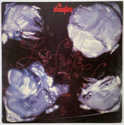 Lot 482 - THE STRANGLERS - FULLY SIGNED COPY OF LA FOLIE.
