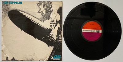 Lot 969 - LED ZEPPELIN - LED ZEPPELIN LP (COMPLETE 1ST UK PRESSING 'TURQUOISE SLEEVE/UNCORRECTED' - ATLANTIC 588171)