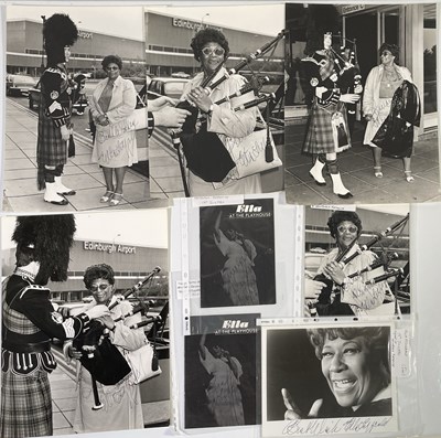 Lot 283 - ELLA FITZGERALD - SIGNED ITEM COLLECTION.
