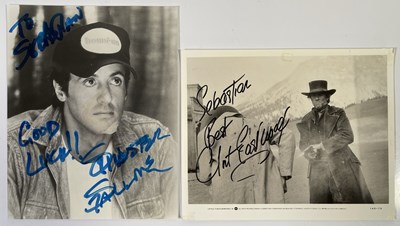 Lot 98 - CLINT EASTWOOD / SYLVESTER STALLONE.