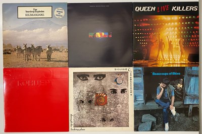 Lot 833 - ROCK & POP, INDIE, SYNTH, 60'S POP, ELVIS LPS - RINGO STARR, QUEEN, SIMPLE MINDS + MORE