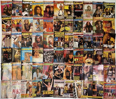 Lot 109 - KERRANG / METAL HAMMER / RAW ETC.