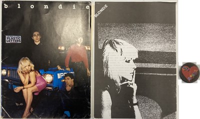 Lot 31 - BLONDIE PLASTIC LETTERS PRESS KIT