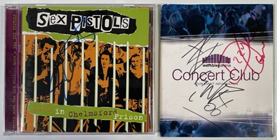 Lot 290 - GUNS N ROSES / SEX PISTOLS - AUTOGRAPHED ITEMS.