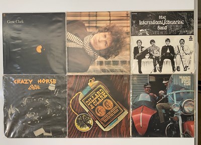 Lot 991 - FOLK - FOLK ROCK - LEGENDS - LP COLLECTION - THE INTERNATIONAL SUBMARINE BAND, DILLARD & CLARK