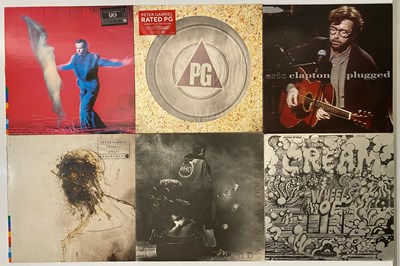 Lot 842 - CLASSIC ROCK, POP, FOLK-ROCK LPS - CLAPTON UNPLUGGED, CREAM, QUEEN, HENDRIX + MORE