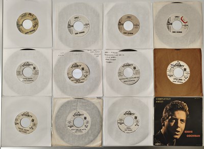 Lot 1050 - EDDIE CONCHRAN - 7" PACK (INC PROMOS)