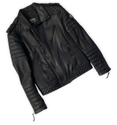 Lot 366 - BRUCE SPRINGSTEEN - RARE CREW ISSUED 'RIVER' LEATHER JACKET, 2016.