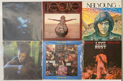 Lot 997 - FOLK ROCK - FOLK - LP COLLECTION - NEIL YOUNG, JONI MITCHELL, VAN MORRISON