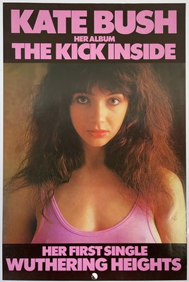 Lot 194 - KATE BUSH - ORIGINAL WUTHERING HEIGHTS PROMOTIONAL POSTER