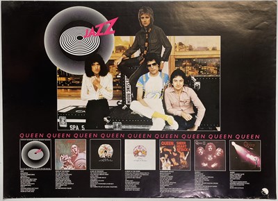 Lot 374 - QUEEN - ORIGINAL C 1978 JAZZ ERA EMI POSTER.