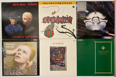 Lot 1110 - SYNTH-POP, NEW WAVE, ART ROCK LPS, 12" & 7" - GARY NUMAN, BOWIE, DEPECHE MODE + MORE
