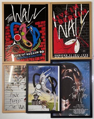 Lot 322 - PINK FLOYD - ULTIMATE 'THE WALL' MEMORABILIA COLLECTION - T-SHIRTS/TICKETS/MASK/PASSES AND MORE.