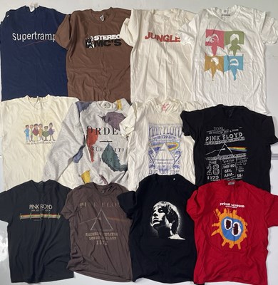 Lot 124 - CLASSIC ROCK / INDIE - CONCERT/TOUR T-SHIRT COLLECTION.