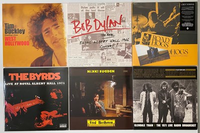 Lot 1111 - CLASSIC AND RARE LIVE ALBUMS - GROUNDHOGS, GEORGE HARRISON, TIM BUCKLEY + MORE
