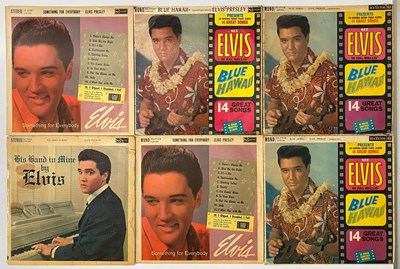 Lot 1113 - ELVIS PRESLEY LPS - UK MONO/STEREO PRESSINGS, RED DOT/SILVER DOT AND ORANGE RCA