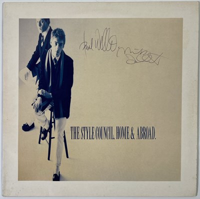 Lot 396 - THE STYLE COUNCIL - SIGNED LP.