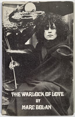 Lot 380 - T.REX / MARC BOLAN - SIGNED COPY OF 'WARLOCK OF LOVE'.