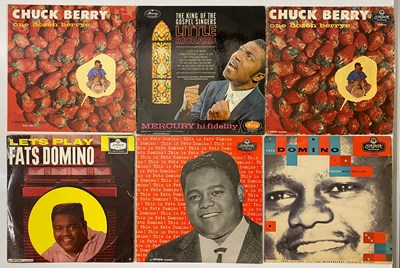Lot 1118 - 50'S - 80'S PRESS ROCK & ROLL LPS - CHUCK BERRY, LITTLE RICHARD, FATS DOMINO