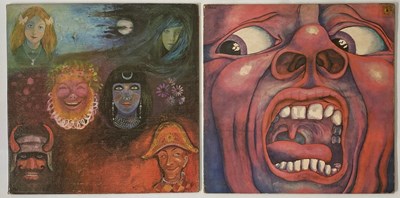 Lot 1171 - KING CRIMSON - SOLID PINK LABELS - LP RARITIES