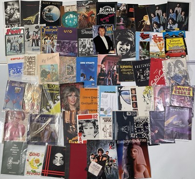 Lot 142 - CONCERT/TOUR PROGRAMME ARCHIVE.