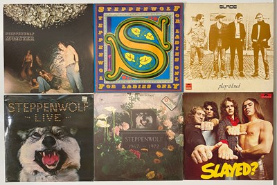 Lot 1126 - ROCK & POP LPS - UK/USA PRESSINGS OF SLADE, STEPPENWOLF, THE STRAWBS + MORE