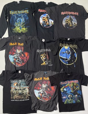 Lot 128 - IRON MAIDEN T-SHIRT COLLECTION.