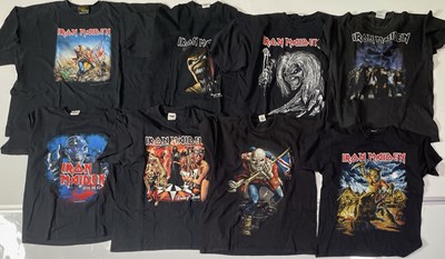Lot 129 - IRON MAIDEN - T-SHIRT COLLECTION.