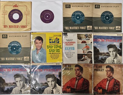 Lot 1016 - ELVIS PRESLEY - 7" AND EP COLLECTION
