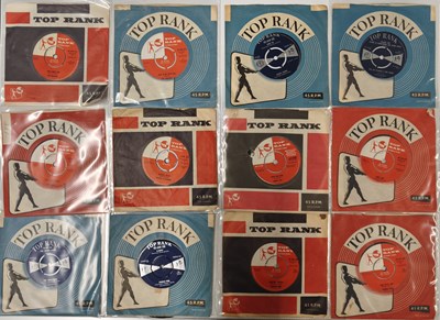 Lot 1188 - TOP RANK - 7" COLLECTION (INC COLLECTABLES)
