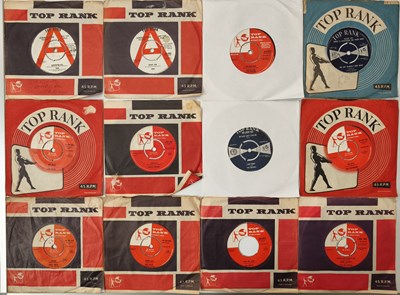 Lot 1017 - TOP RANK - 7" SINGLE COLLECTION - DION, PAUL REVERE & THE RAIDERS