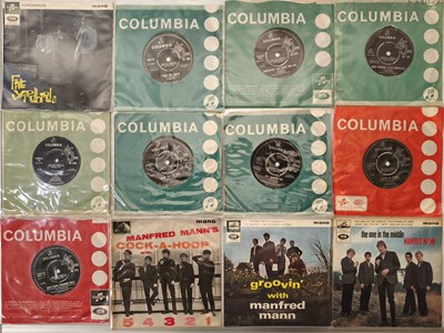 Lot 1189 - YARDBIRDS / MANFRED MANN / DAVE CLARKE FIVE / TROGGS - 7" COLLECTION