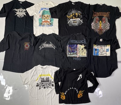 Lot 135 - METALLICA - T-SHIRT COLLECTION.
