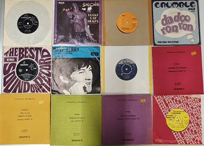 Lot 1135 - 10CC RELATED, WRITTEN BY, SOLO ETC. 7" COLLECTION - SAD CAFE, DAVE BERRY, GRUMBLE