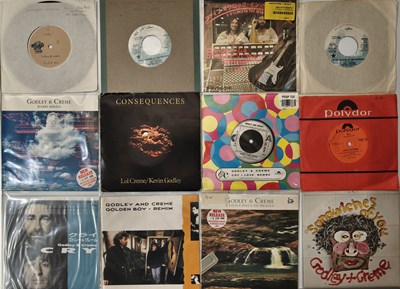 Lot 1139 - GODLEY & CREME 7" COLLECTION - WITH ACETATES, PROMOS, OVERSEAS PRESSINGS
