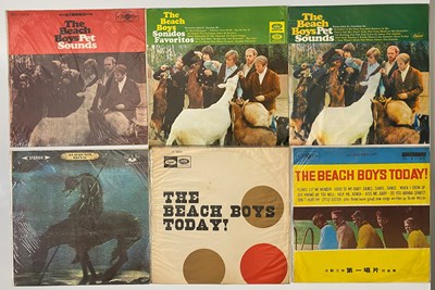 Lot 1018 - BEACH BOYS - LP COLLECTION - INCLUDES INTERNATIONAL PRESSINGS