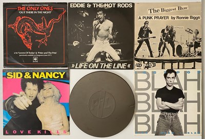 Lot 1142 - 70'S PUNK NEW WAVE - PIL METAL BOX, THE ONLY ONES, EDDIE & THE HOT RODS + MORE