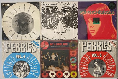Lot 1144 - PSYCH GARAGE, COMPILATIONS, BBC ARCHIVE COPIES - V/A PEBBLES, KOOBAS, LEFT BANKE + MORE