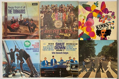 Lot 1145 - CLASSIC 50'S & 60'S LPS - THE KINKS, THE BEATLES, BO DIDDLEY, SIXTIES POP, ROCK & ROLL + MORE