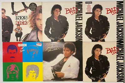 Lot 1023 - ROCK - POP - LP AND BOX SET COLLECTION - MIXED - MICHAEL JACKSON, INXS, QUEEN, PAUL MCCARTNEY