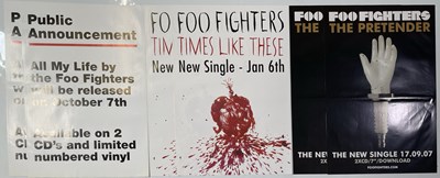 Lot 213 - FOO FIGHTERS - PROMOTIONAL POSTER COLLECTION.