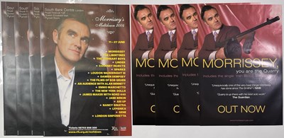 Lot 471 - THE SMITHS - MORRISSEY PROMO POSTER COLLECTION - EIGHT POSTERS.
